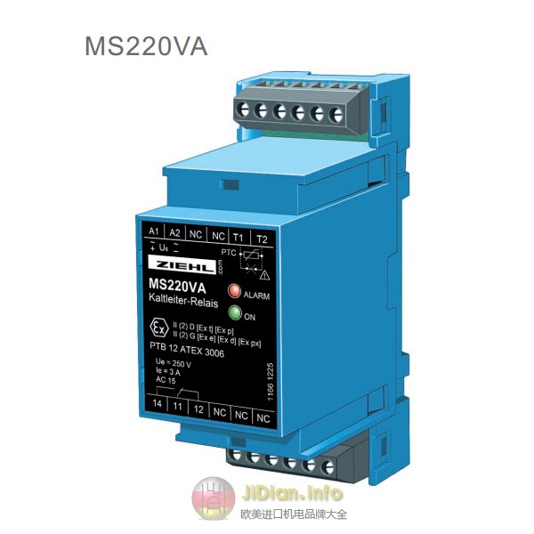 ZIEHL温度继电器MS220K