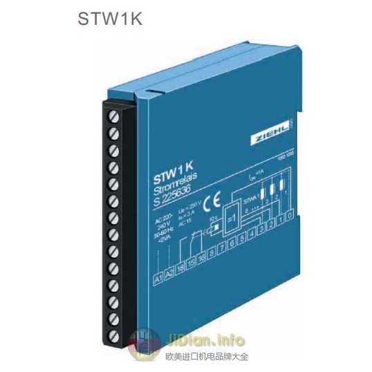 ZIEHL开关继电器STW1K