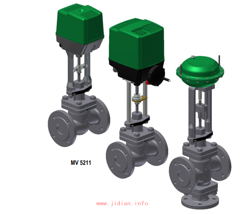 RTK控制阀 RTK MV5211/HV5311/HV5411 电动控制阀 - RTK-Regeltechnik